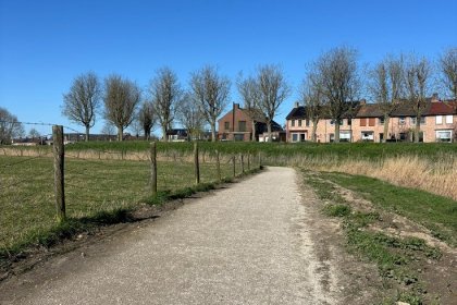 Wanderweg KoMex Bio Naturel wassergebundene wegedecke Klundert Gemeinde Moerdijk