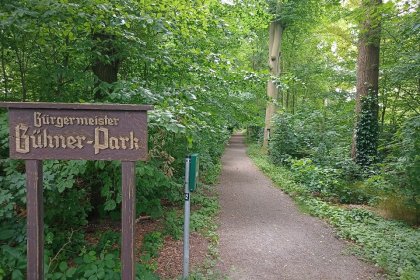 DurEko-Mix-Waldweg im Bürgermeister-Bühner-Park in Issum Sevelen