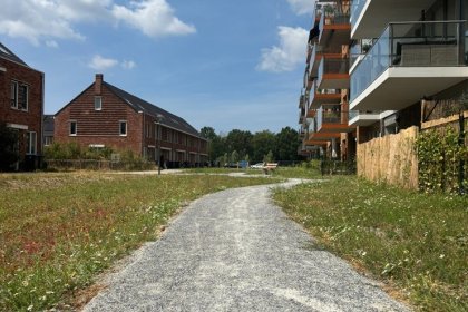 DurEko-mix® Grau für Wander- und Fahrradwege im Parkrijk ‘de Machinist’ in Rijswijk